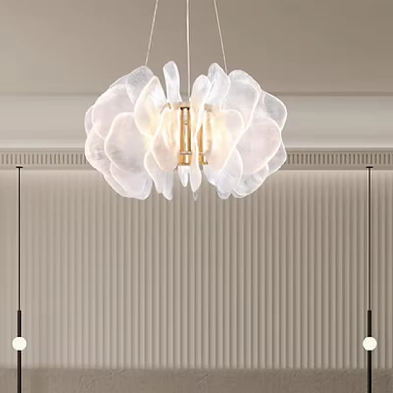 Cloud Bloom Sculptural Chandelier – Organic Modern Lighting Art – LM7106 (3)