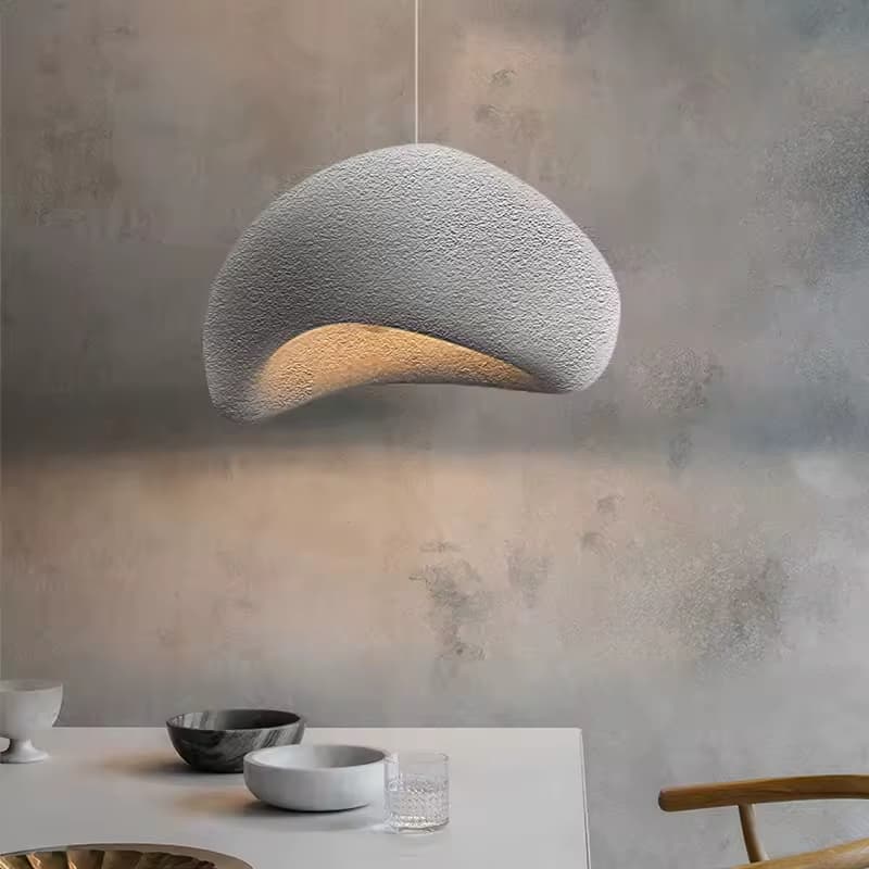 Dome Sculpture Pendant – Minimalist Handcrafted Ceiling Light – LM7107 (3)